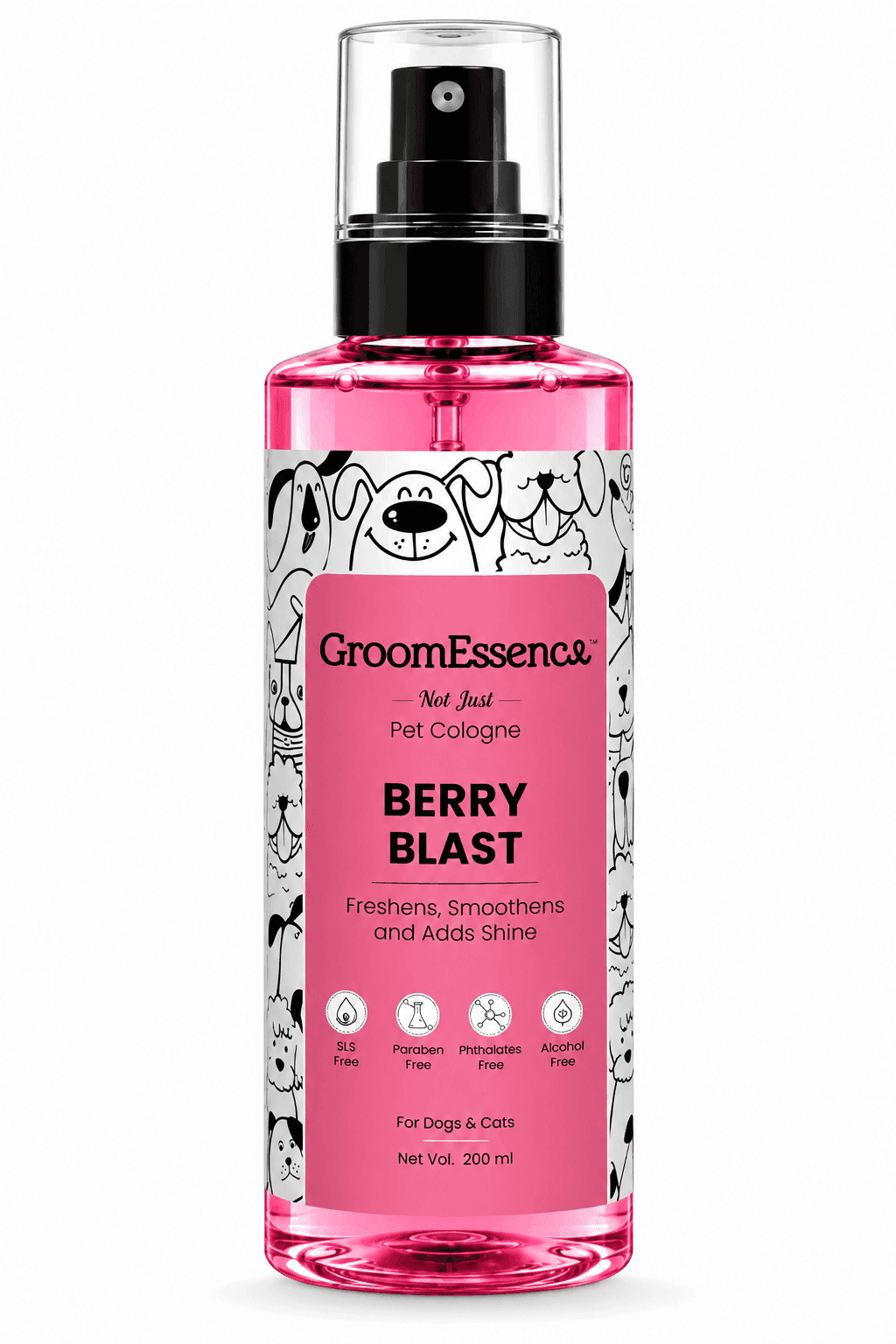 GroomEssence Pet Cologne - Berry Blast
