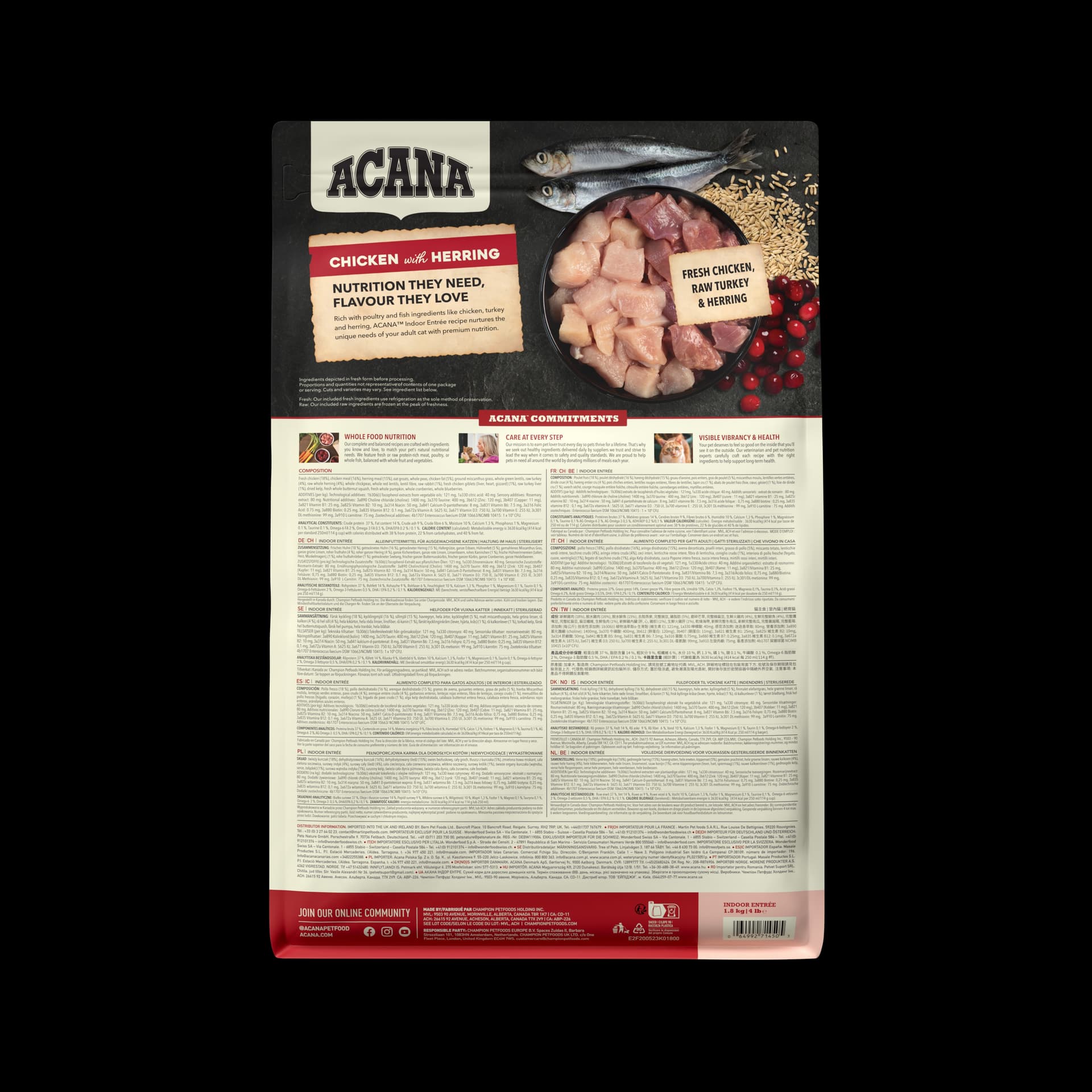 Acana Indoor Entrée Cat Dry Food