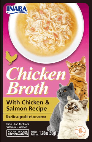 Inaba Chicken Broth with Chicken & Salmon Recipe
