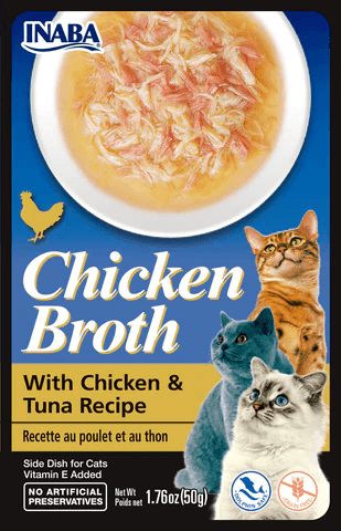 Inaba Chicken Broth with Chicken & Tuna Recipe