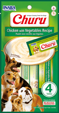 Inaba Dog Churu Chicken with Vegetables Recipe