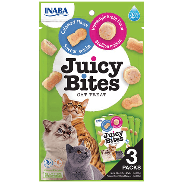 Inaba Juicy Bites Homestyle Broth & Calamari Flavor