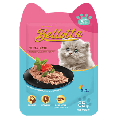 Bellotta Tuna Pate Cat Food Pouch 85gm 12 pack