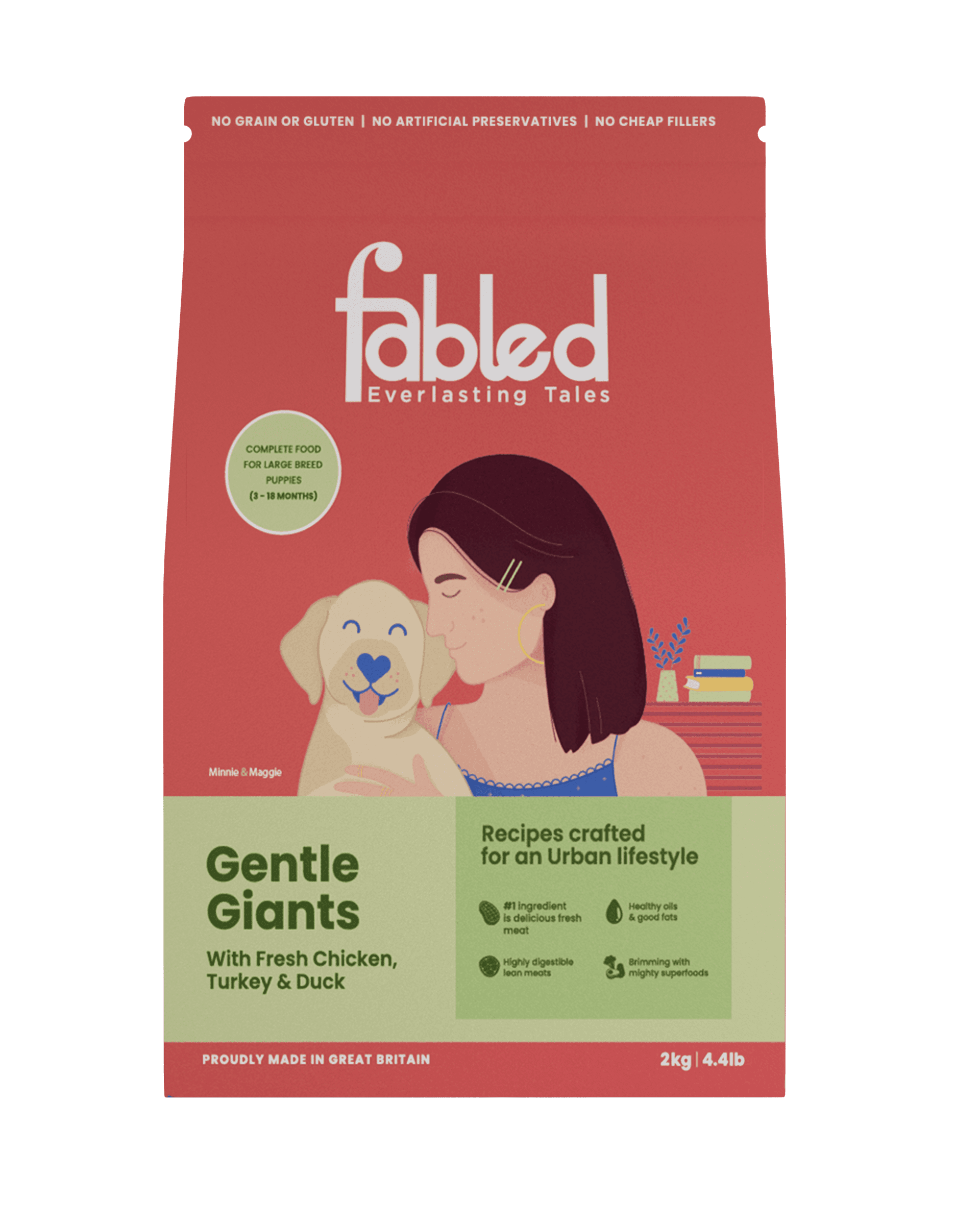 Fabled Gentle Giants - Puppy Large Breed Recipe