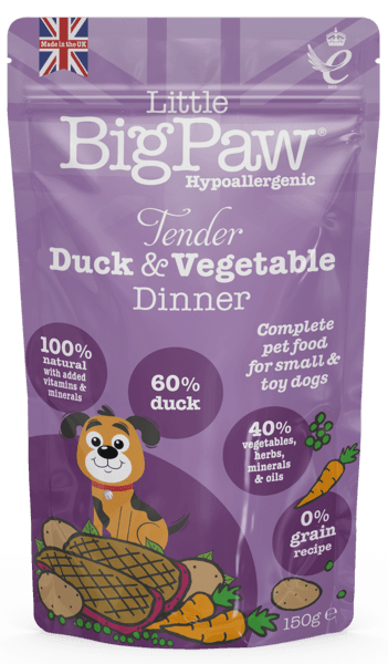 Little Big Paw Tender Duck & Vegetable Dinner