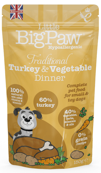 Little Big Paw Traditional Turkey & Vegetable Dinner