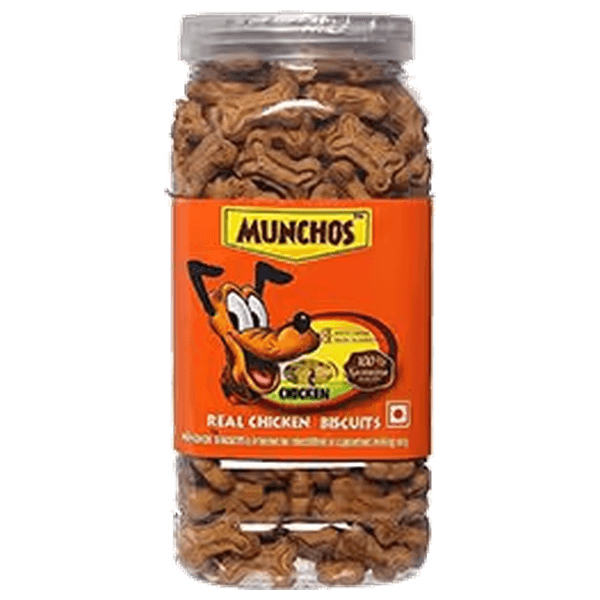 Munchos Chicken Flavour Dog Biscuits Combo Offer Jar