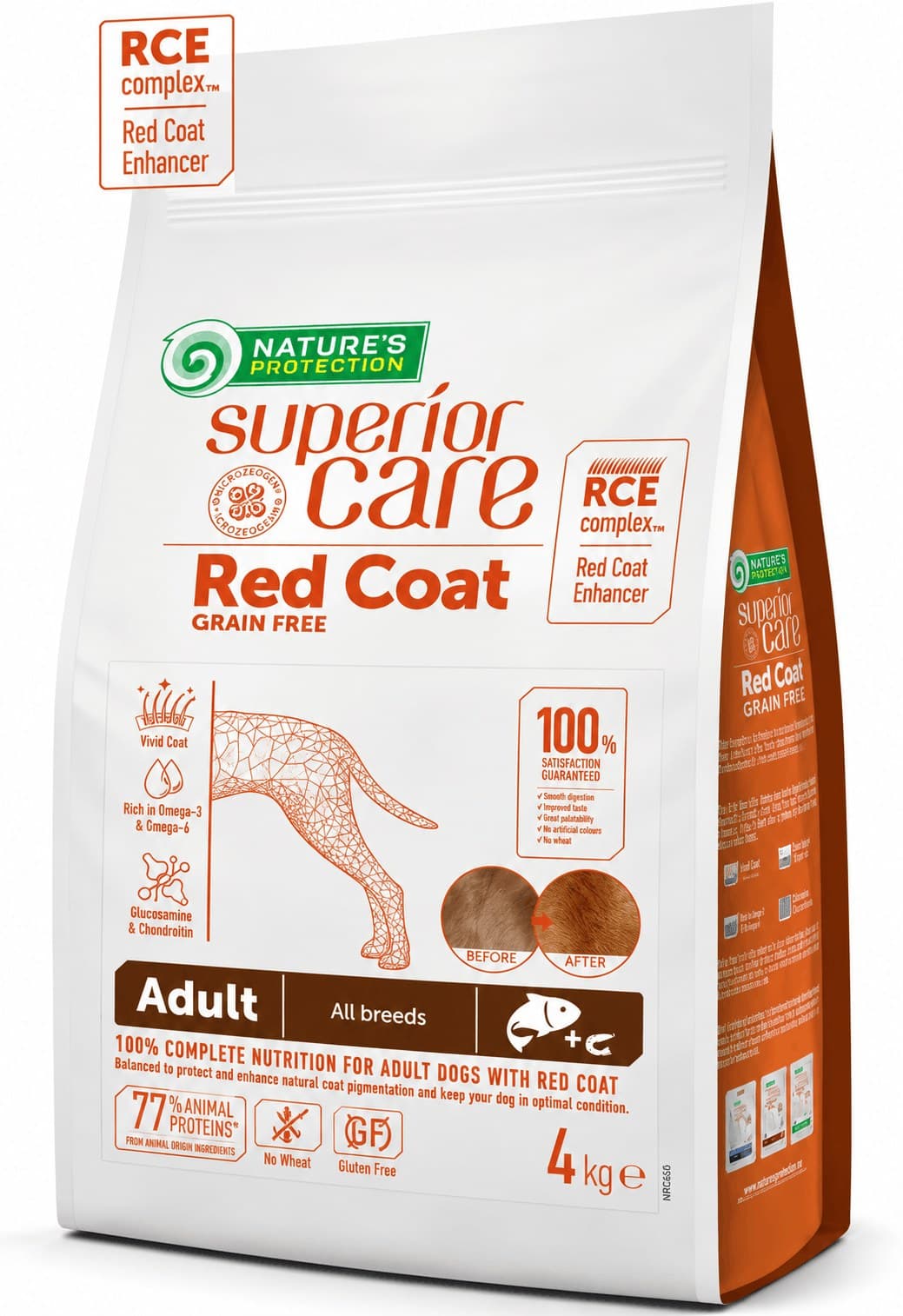 Natures Protection Red Coat Salmon All Breeds